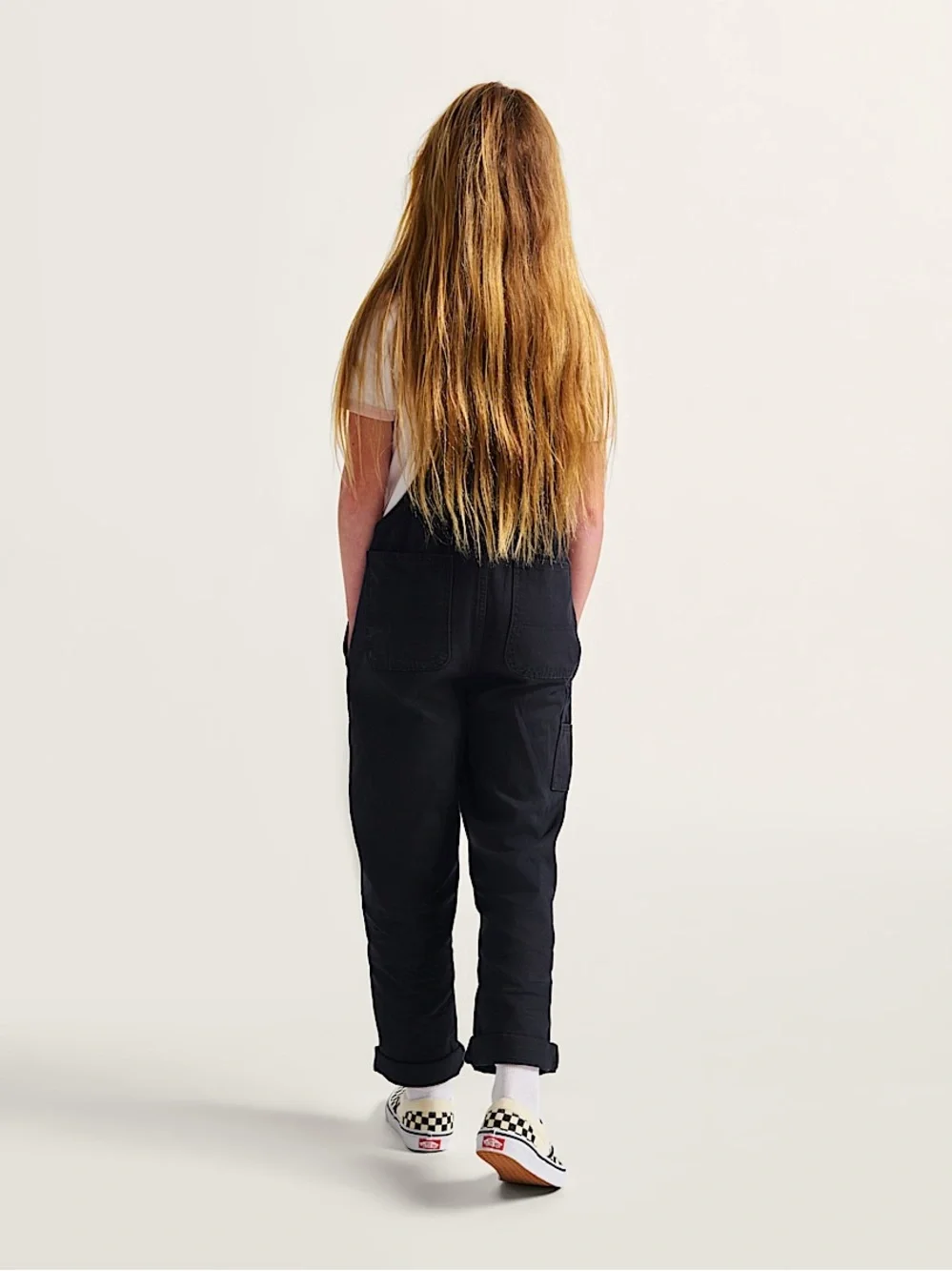Vans Youth Groundwork Overall NWT Black Size M - Retail $75